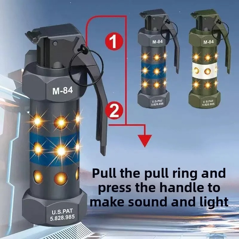 Outdoor Camping Essential Gear - Modelo de Granada Falsa Tática M84