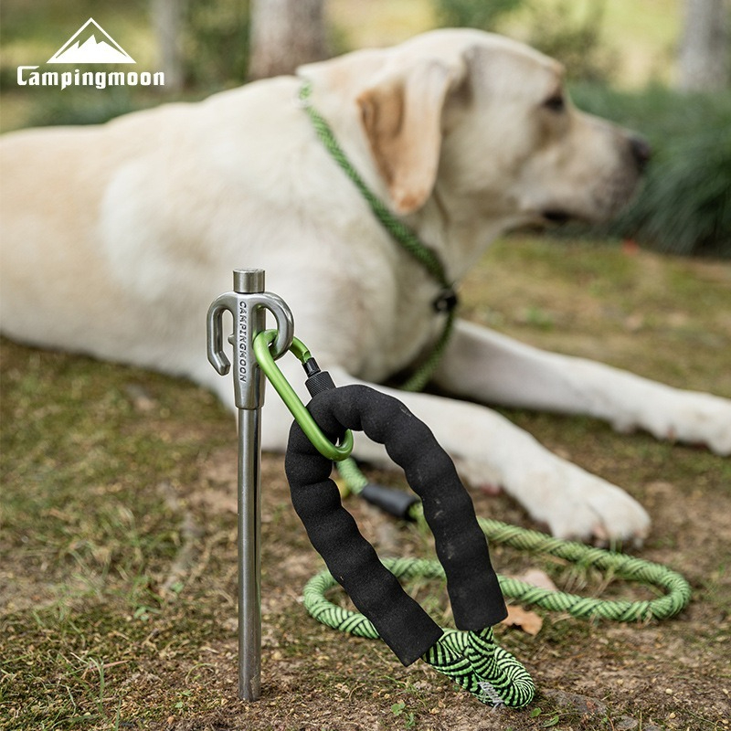 Outdoor Camping Dog Fence - Campingmoon k45 negrito 420 aço inoxidável