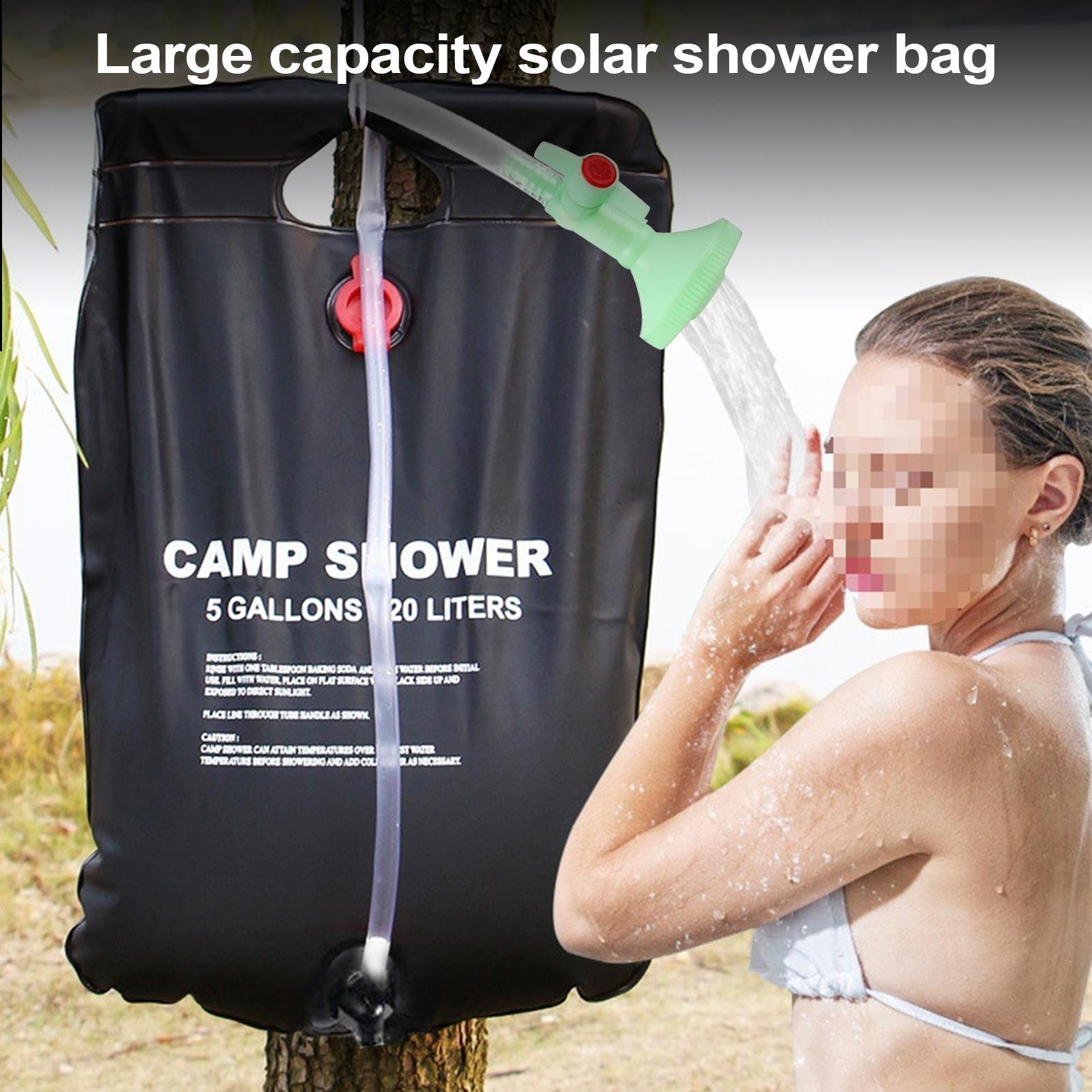 Outdoor Camping Hot Water Heater - Bolsa de Chuveiro Portátil para Acampamento,