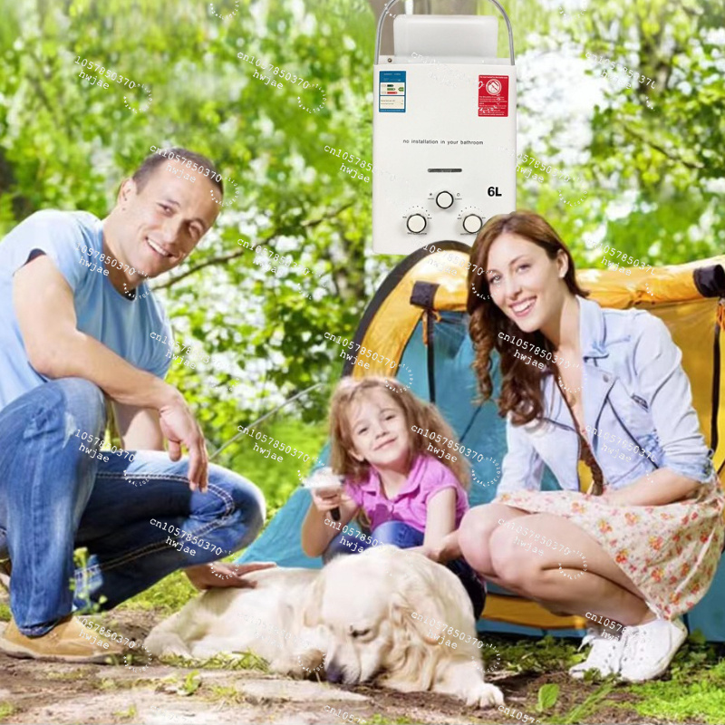 Outdoor Camping Hot Water Heater - Novo Aquecedor de Água Instantâneo Sem