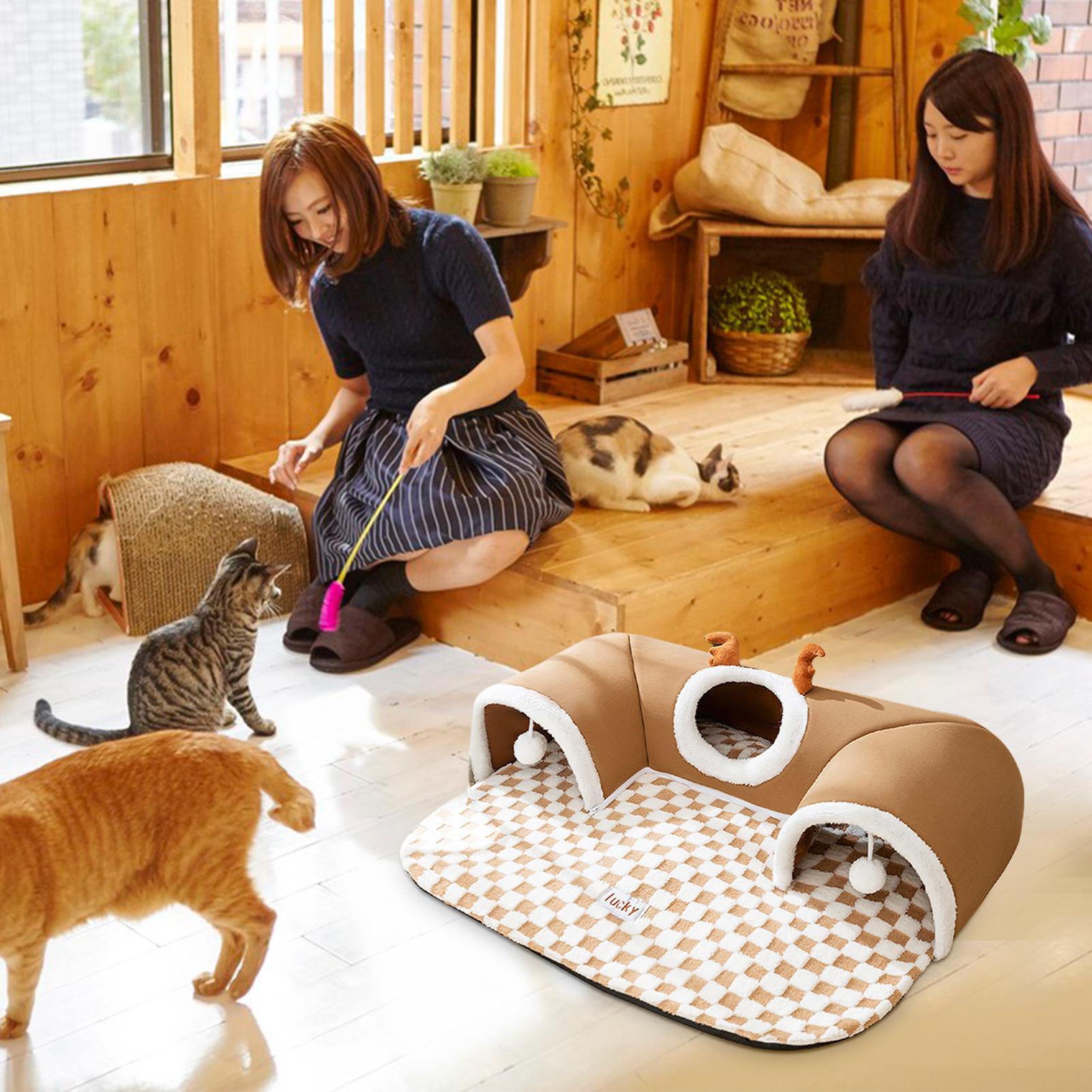 Outdoor Camping Dog Fence - Tenda Abrigo Quente para Gatos e