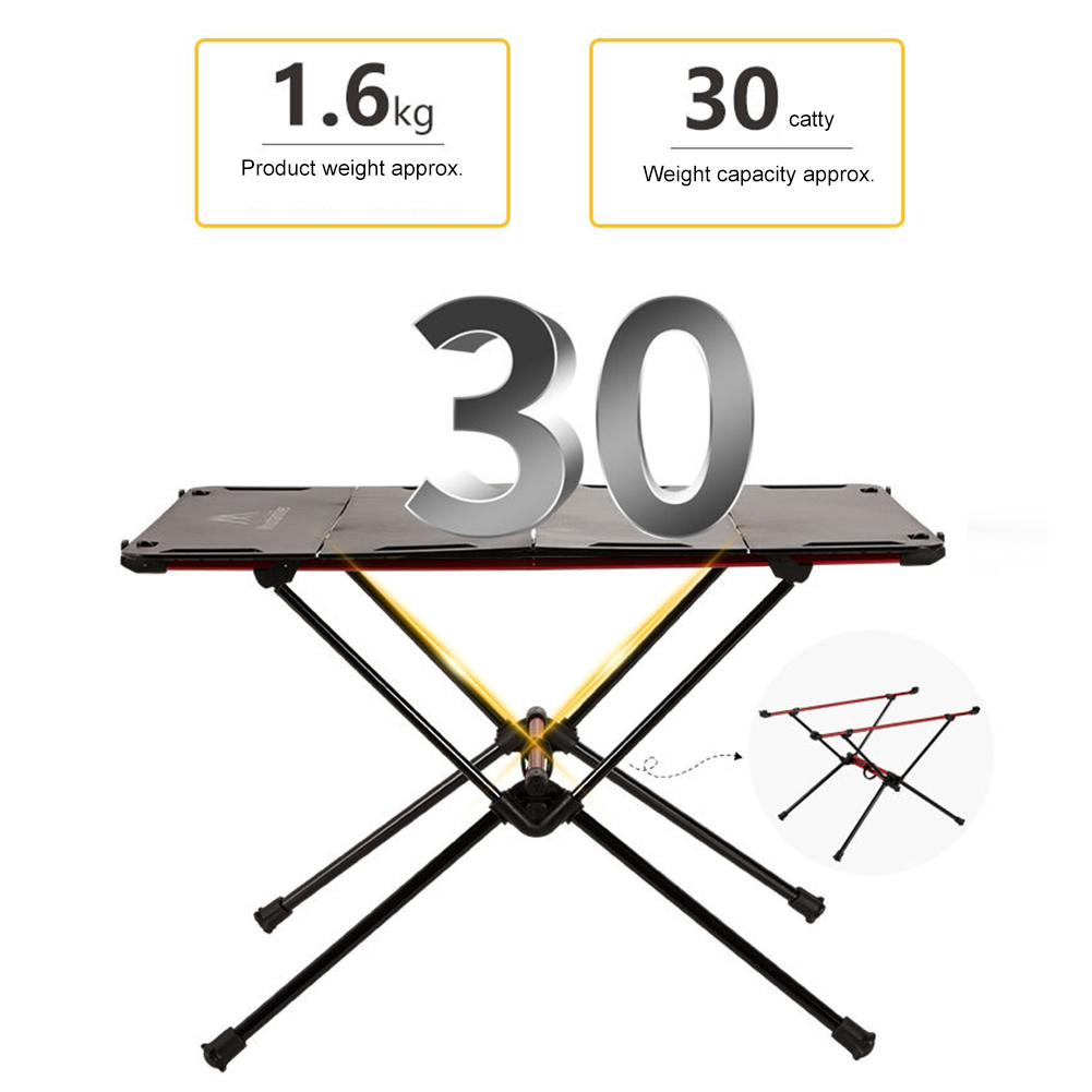 Outdoor Camping Cooking Table - Mesa de Camping Dobrável Leve, Mesa