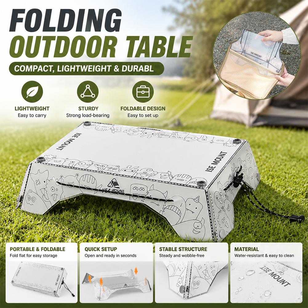 Outdoor Camping Cooking Table - Mesa de Camping Portátil Multiuso Dobrável