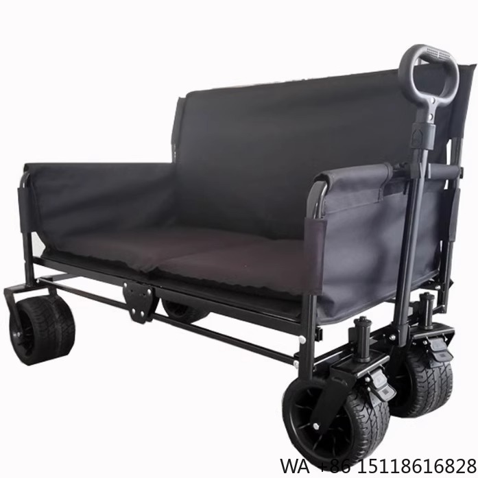 Outdoor Camping Set - Carrinho Dobrável Multifuncional de Metal com