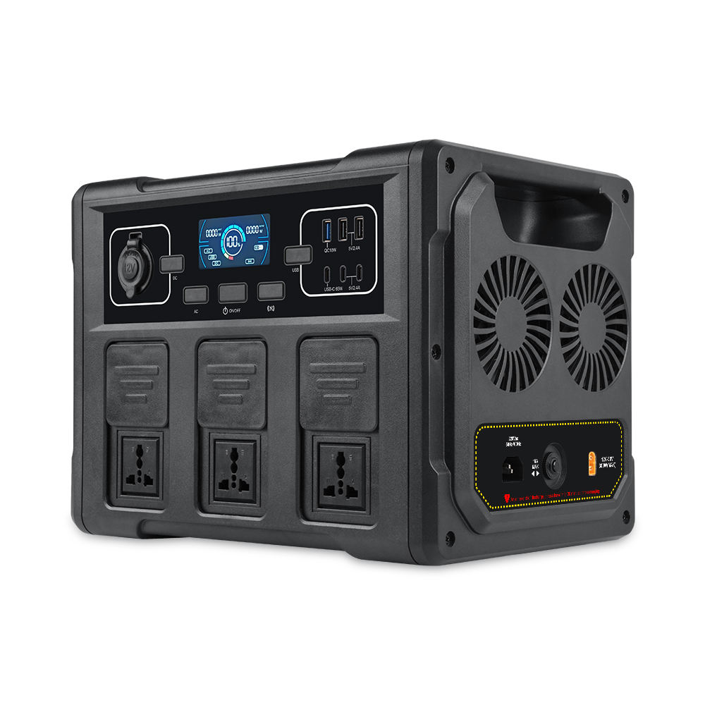 Battery Outdoor Camping - Gerador Solar Portátil de 1200W, Estação