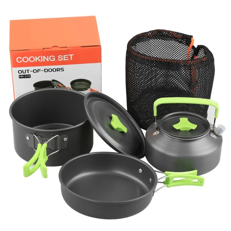 Outdoor Camping Kitchen Set - Conjunto de Cozinha para Camping, Utensílios