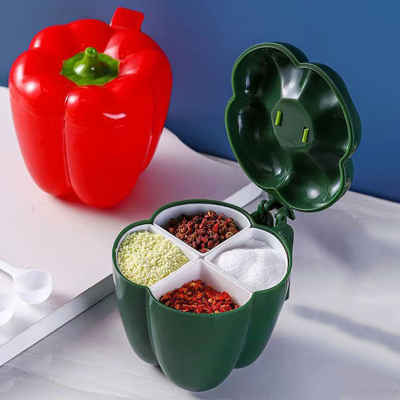 Outdoor Camping Kitchen Set - 【1Pc Recipiente de Plástico Criativo para