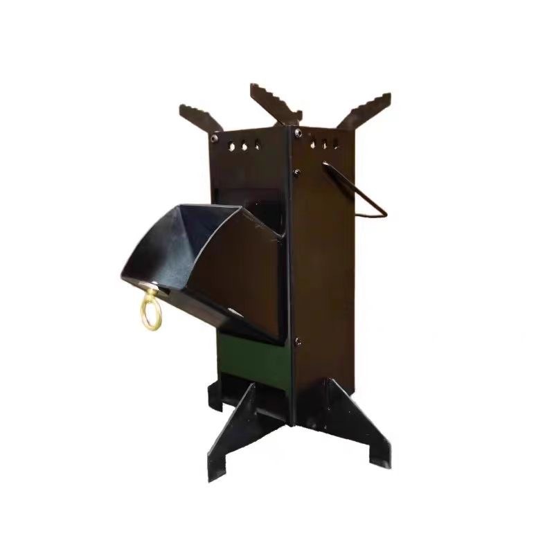 Outdoor Camping Wood Burning Stove - Fogão Portátil a Lenha, Fogão de
