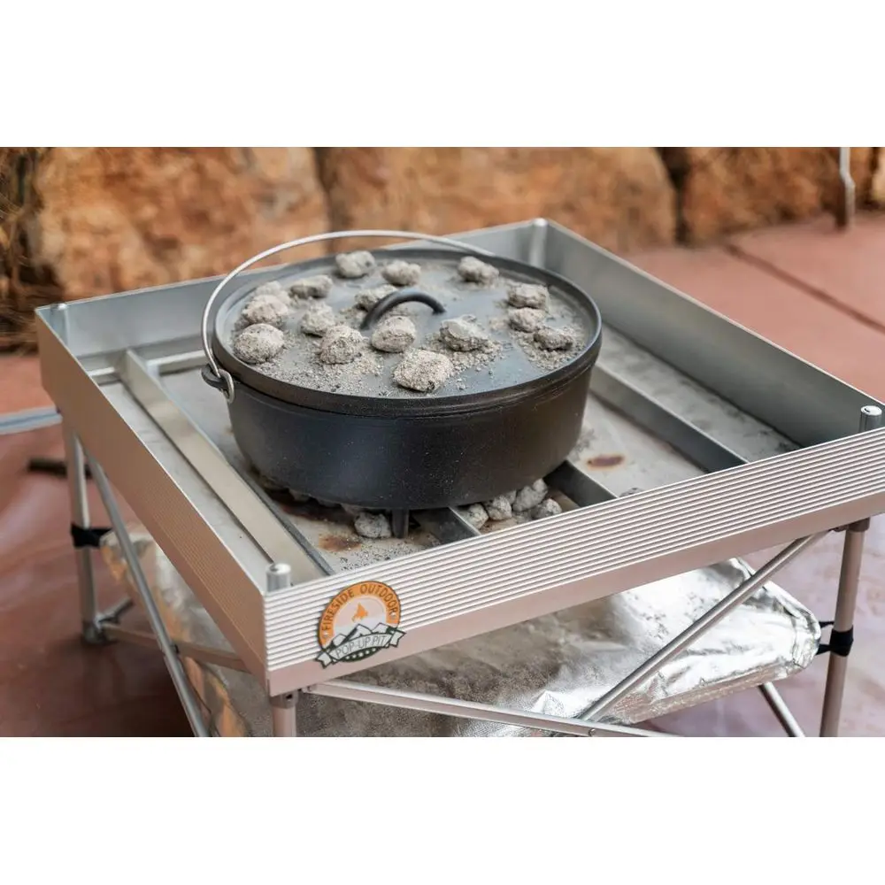 Outdoor Camping Oven - Conjunto de Mesa Portátil para Forno