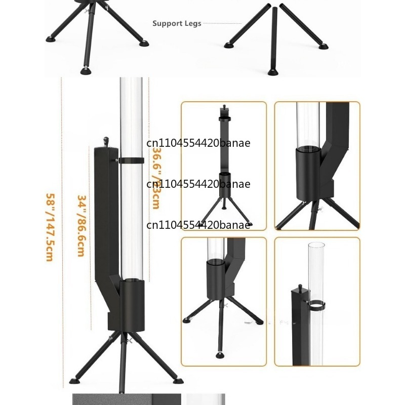 Outdoor Camping Wood Burning Stove - Fogão de foguete de queima de