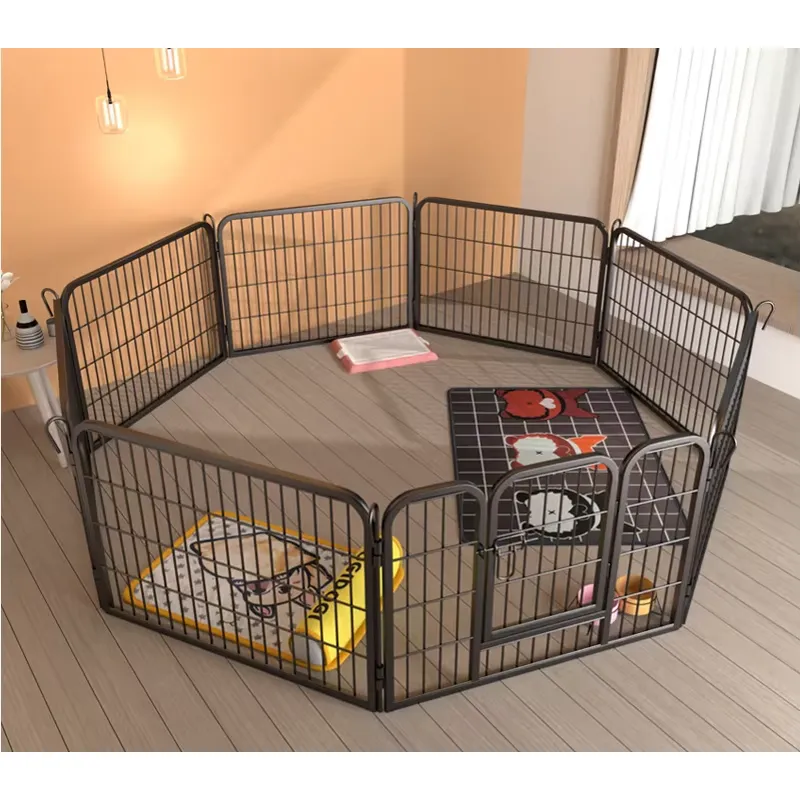 Outdoor Camping Dog Fence - Cercado para Cães de 8 Painéis