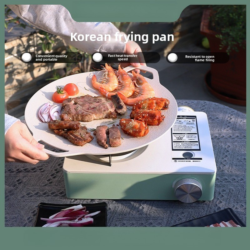 Outdoor Camping Gas Stove - Assadeira leve fogão a gás portátil