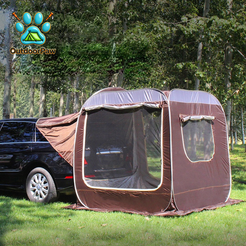 Outdoor Camping Canopy - Tenda Traseira Automática para Carro, Abrigo