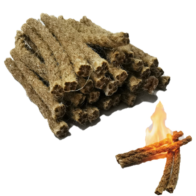 Outdoor Camping Wood Burning Stove - Acendedor de Fogo Portátil de Corda