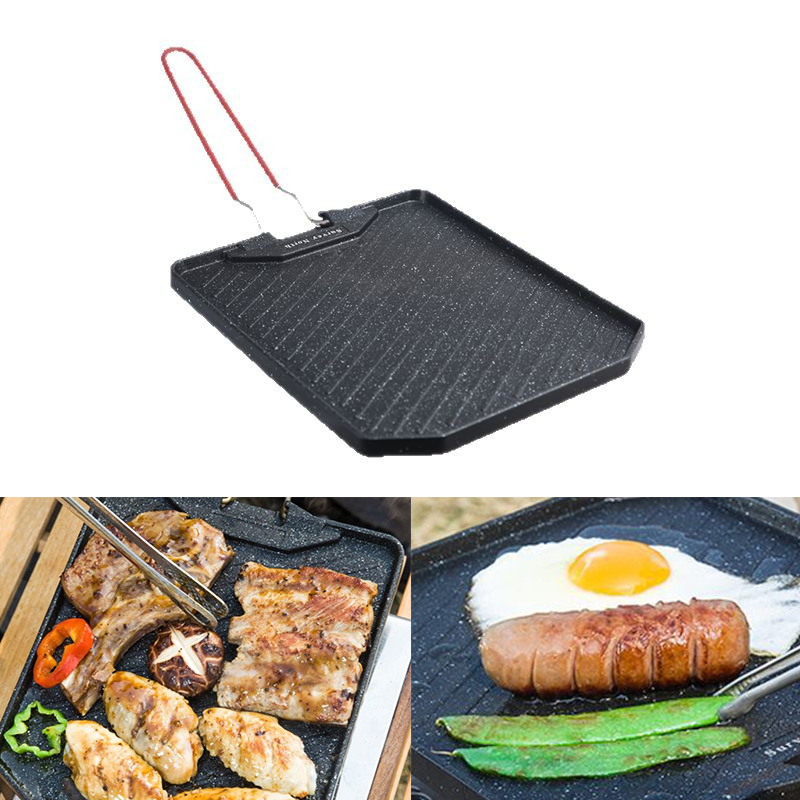 Outdoor Camping Oven - Frigideira para acampamento ao ar livre,