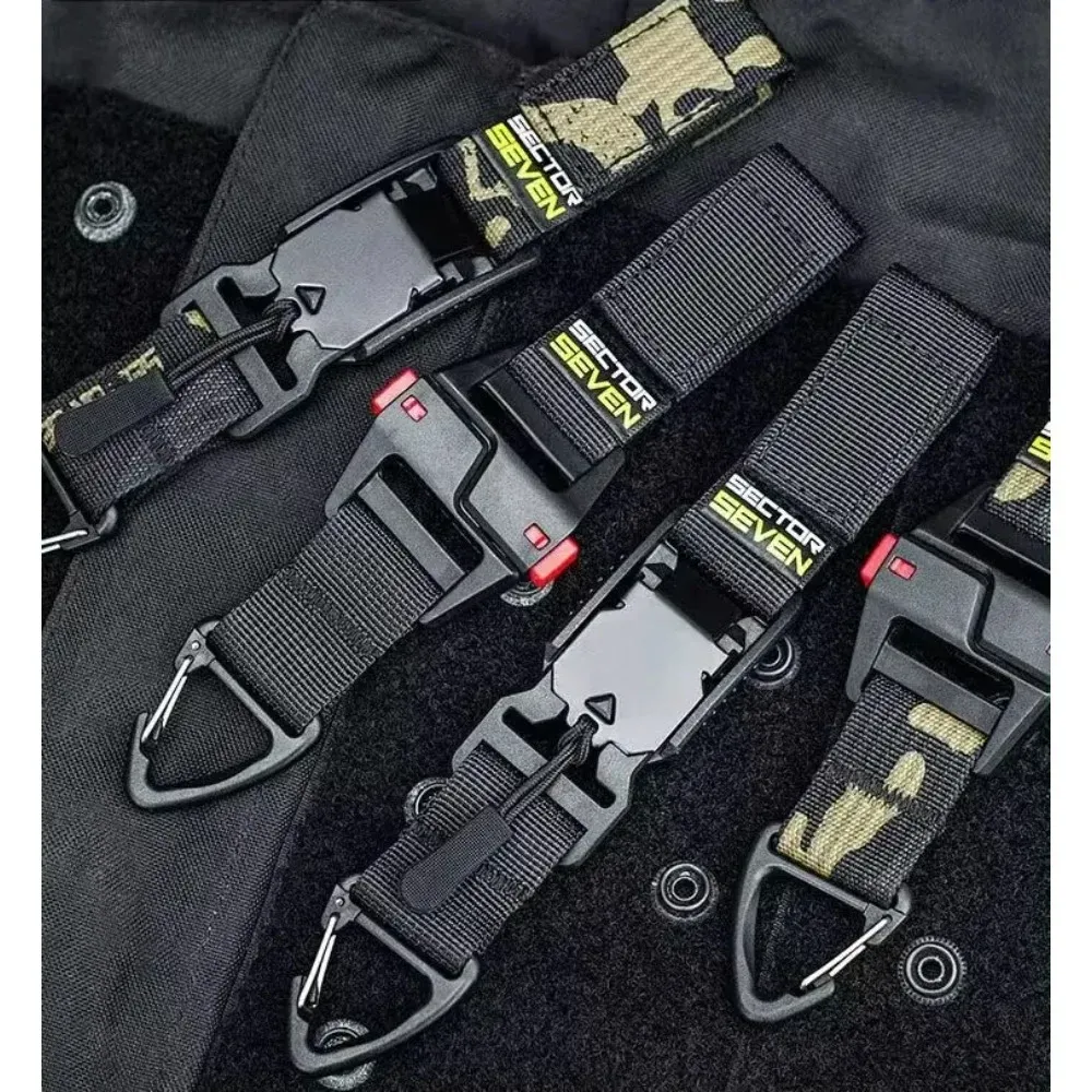 Outdoor Camping Essential Gear - Fivela Triangular Multiuso de Liberação Rápida,