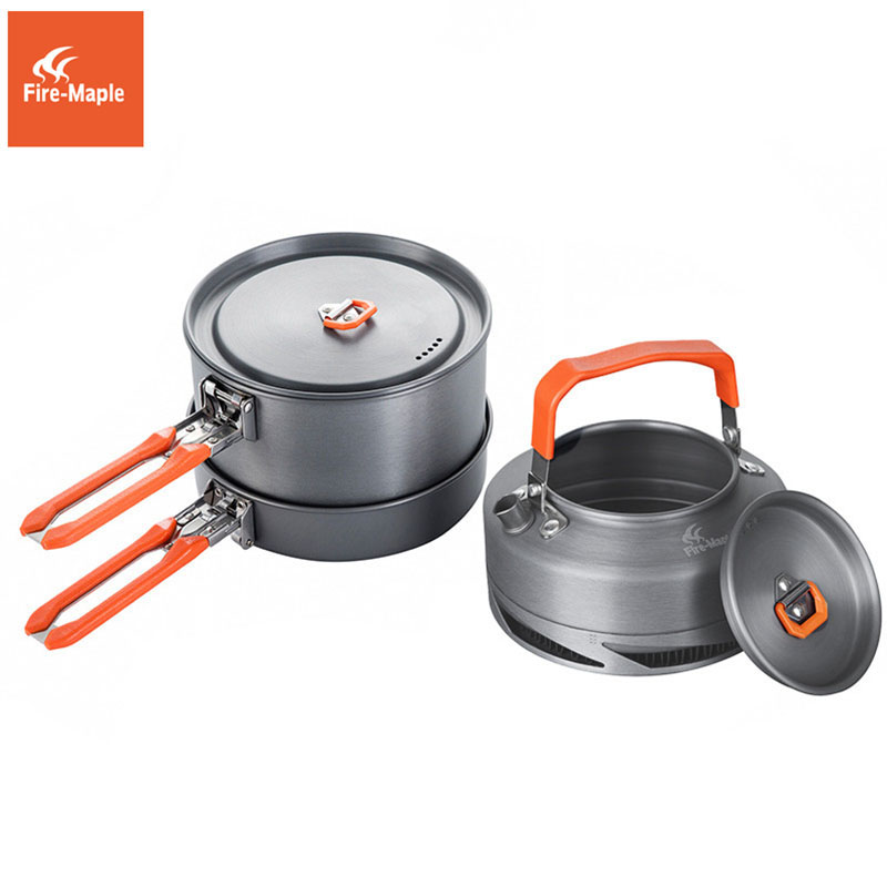 Outdoor Camping Kitchen Set - Fire Maple-Camping Panelas, Utensílios, Pratos, Acampamento