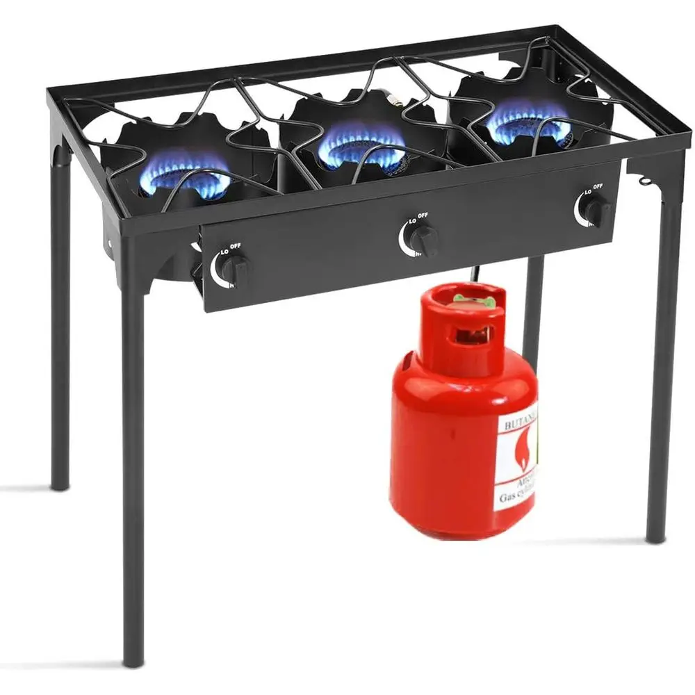 Outdoor Camping Gas Stove - Fogão a Gás Propano Portátil de