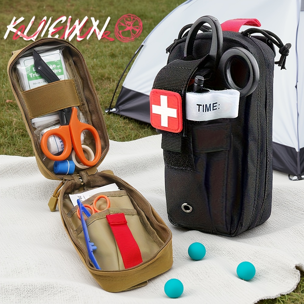 Outdoor Camping Essential Gear - Kit de primeiros socorros tático torniquete