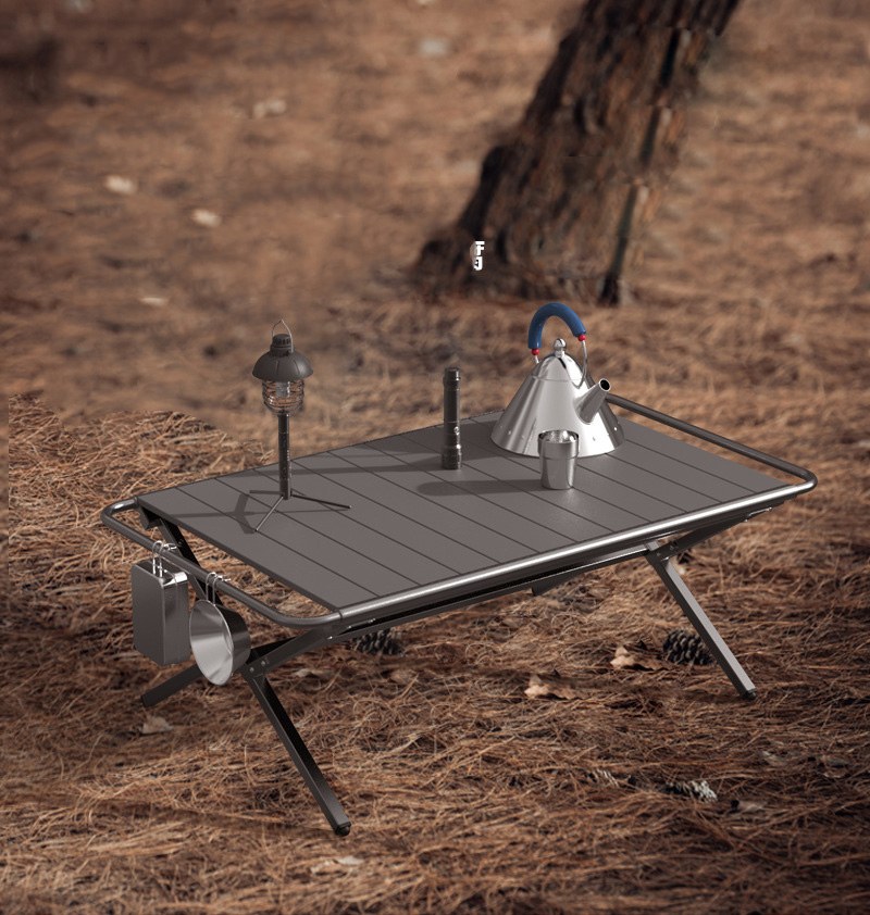 Outdoor Camping Cooking Table - Mesa Lateral Portátil para Camping, Mesa