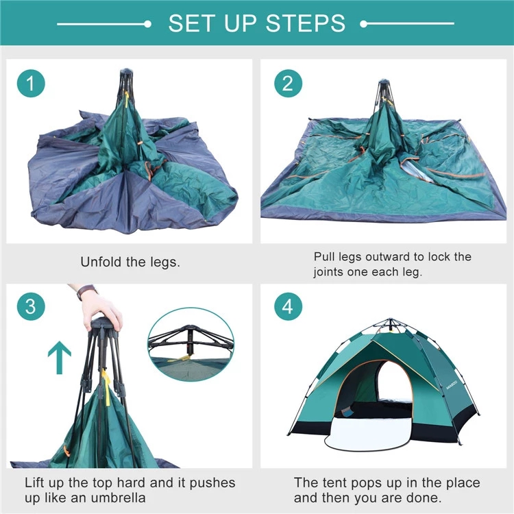 Tenda de Camping Automática Do - Outdoor Camping Set avaliação e preço