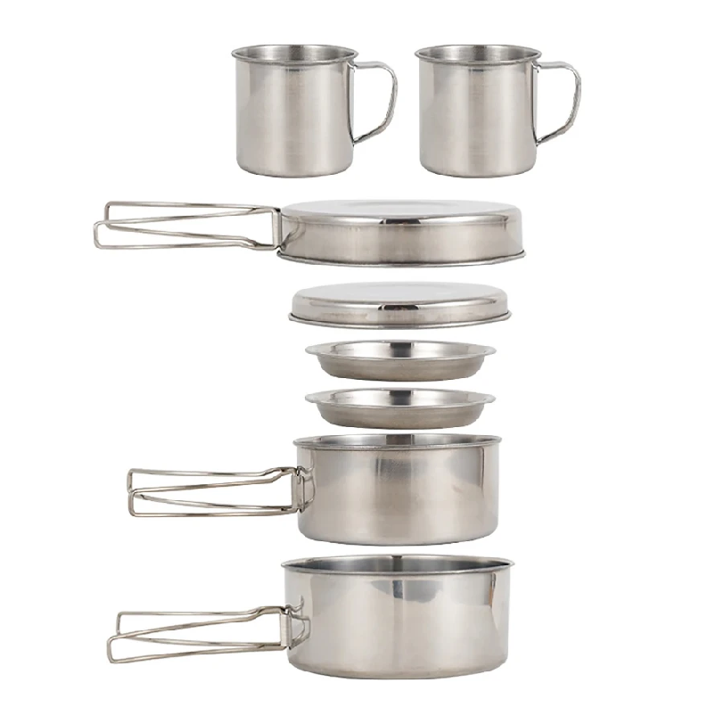Conjunto de Utensílios de Cozi - Outdoor Camping Kitchen Set avaliação e preço