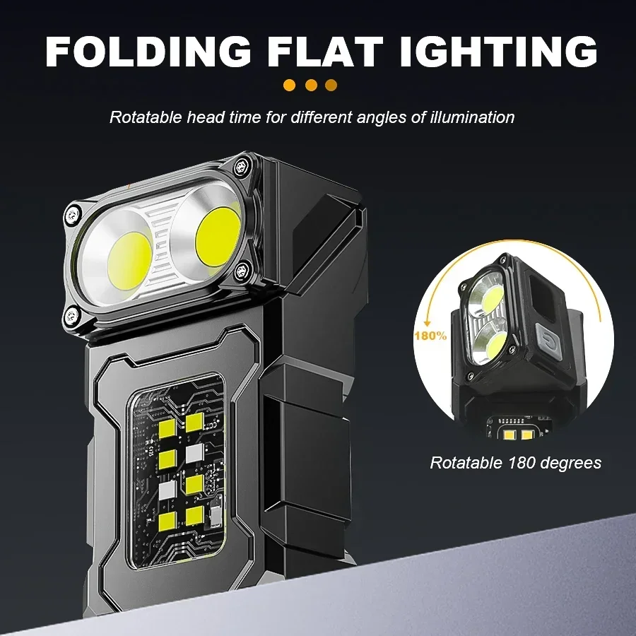 Mini portátil led cob lanterna - Battery Outdoor Camping avaliação e preço