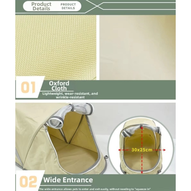 Tenda portátil para cães, prot - Outdoor Camping Dog Fence avaliação e preço
