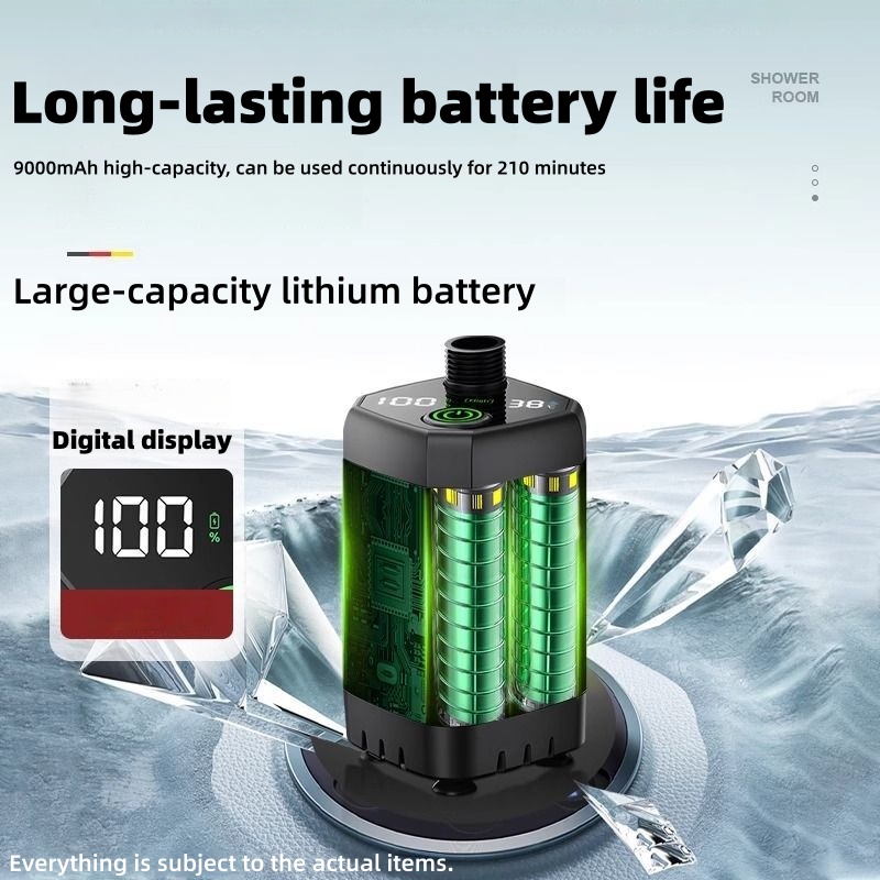 Unidade de Chuveiro Elétrico P - Battery Outdoor Camping avaliação e preço