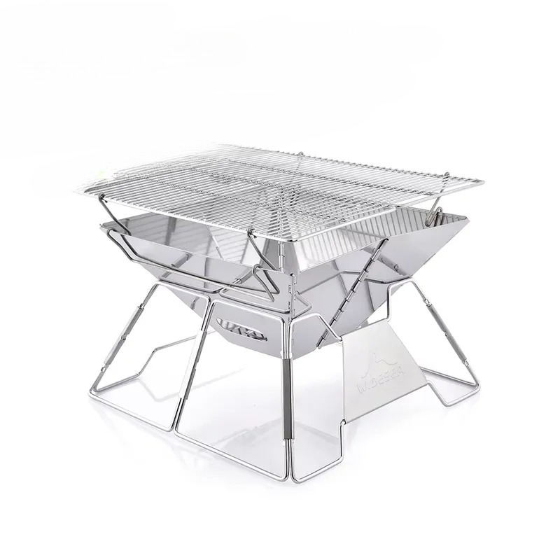 Churrasqueira para Camping ao  - Outdoor Camping Wood Burning Stove avaliação e preço