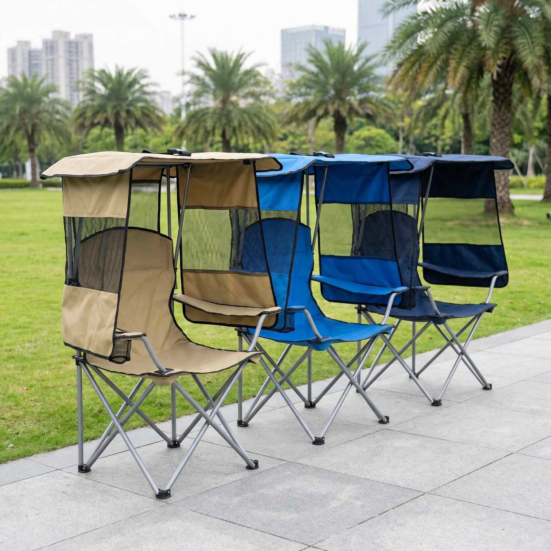 Cadeira dobrável para exterior - Outdoor Camping Canopy avaliação e preço