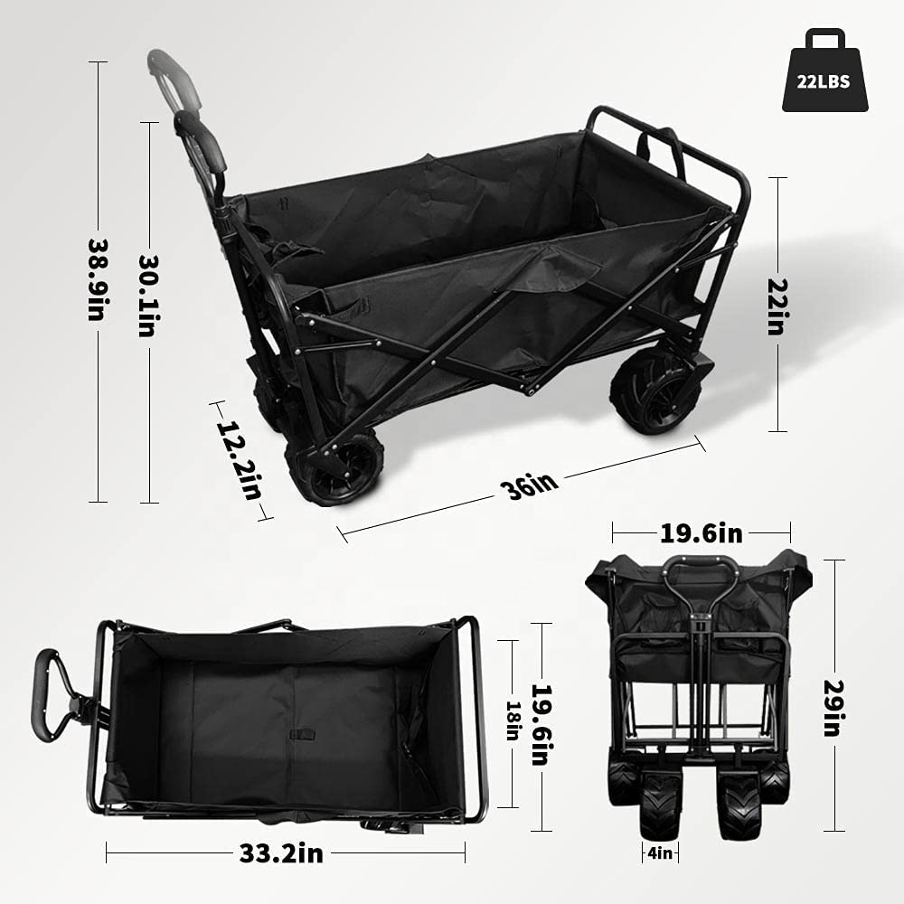 Novo Carrinho Dobrável Portáti - Outdoor Camping Set avaliação e preço