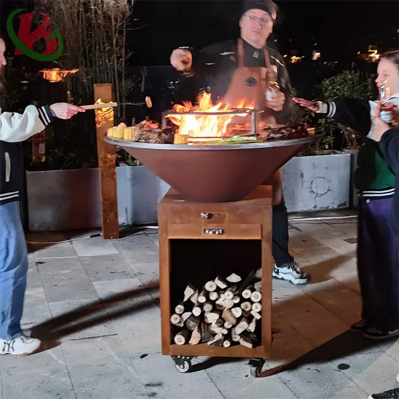 Churrasqueira Portátil de Aço  - Outdoor Camping Oven avaliação e preço