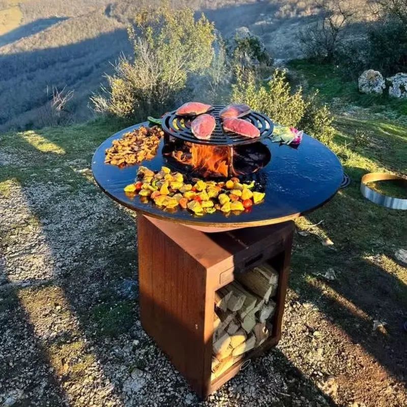 Churrasqueira Portátil de Aço  - Outdoor Camping Oven avaliação e preço