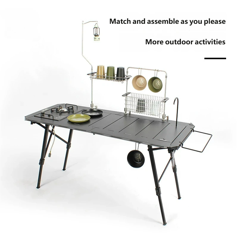 Mesa Tática Portátil de Alumín - Outdoor Camping Cooking Table avaliação e preço