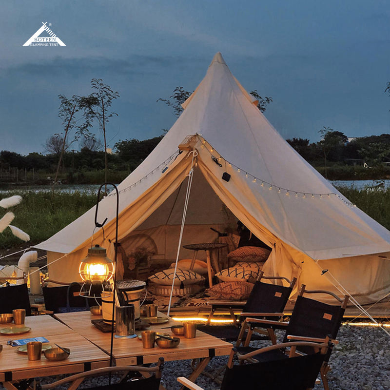 Tenda de Algodão para Acampame - Outdoor Yurt Camping avaliação e preço