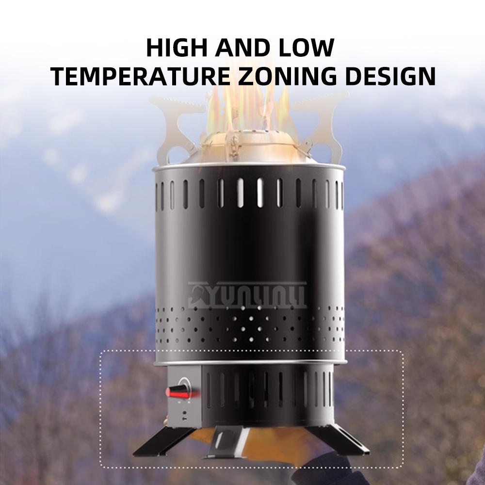 Fogão a Lenha Portátil Windfir - Outdoor Camping Wood Burning Stove avaliação e preço