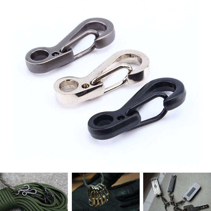 10 Peças/lote Mini Mosquetões  - Outdoor Camping Essential Gear avaliação e preço