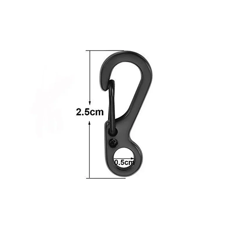 10 Peças/lote Mini Mosquetões  - Outdoor Camping Essential Gear avaliação e preço