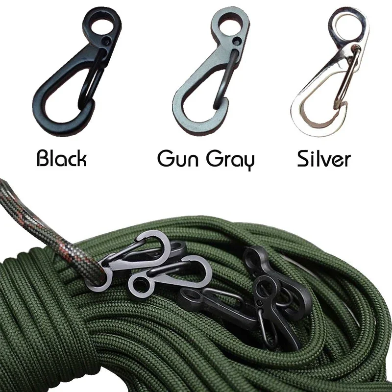 10 Peças/lote Mini Mosquetões  - Outdoor Camping Essential Gear avaliação e preço