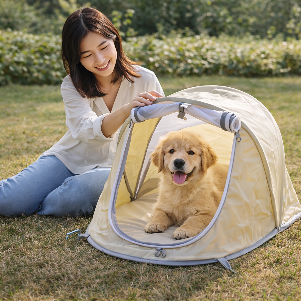 Tenda Dobrável para Animais de - Outdoor Camping Dog Fence avaliação e preço