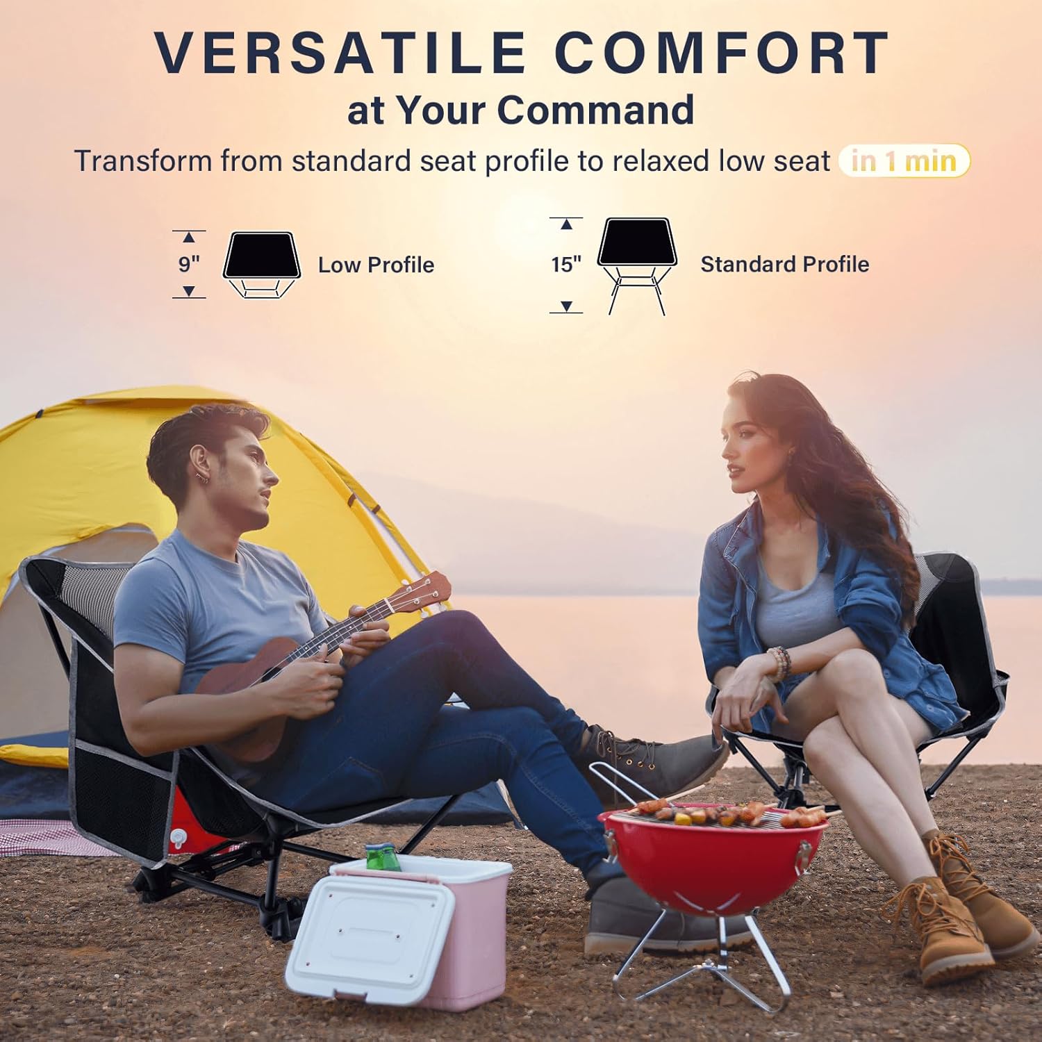 Cadeira de Camping Leve, Cadei - Outdoor Camping Set avaliação e preço