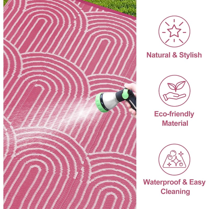 Tapete Externo Extra Grande 8X - Outdoor Camping Rugs 8X10 avaliação e preço
