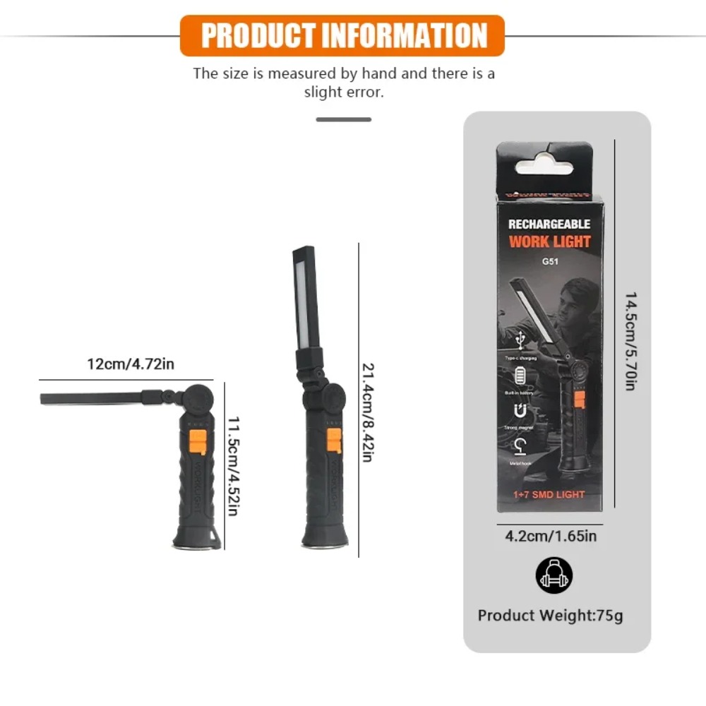 Lanterna portátil cob led reca - Battery Outdoor Camping avaliação e preço