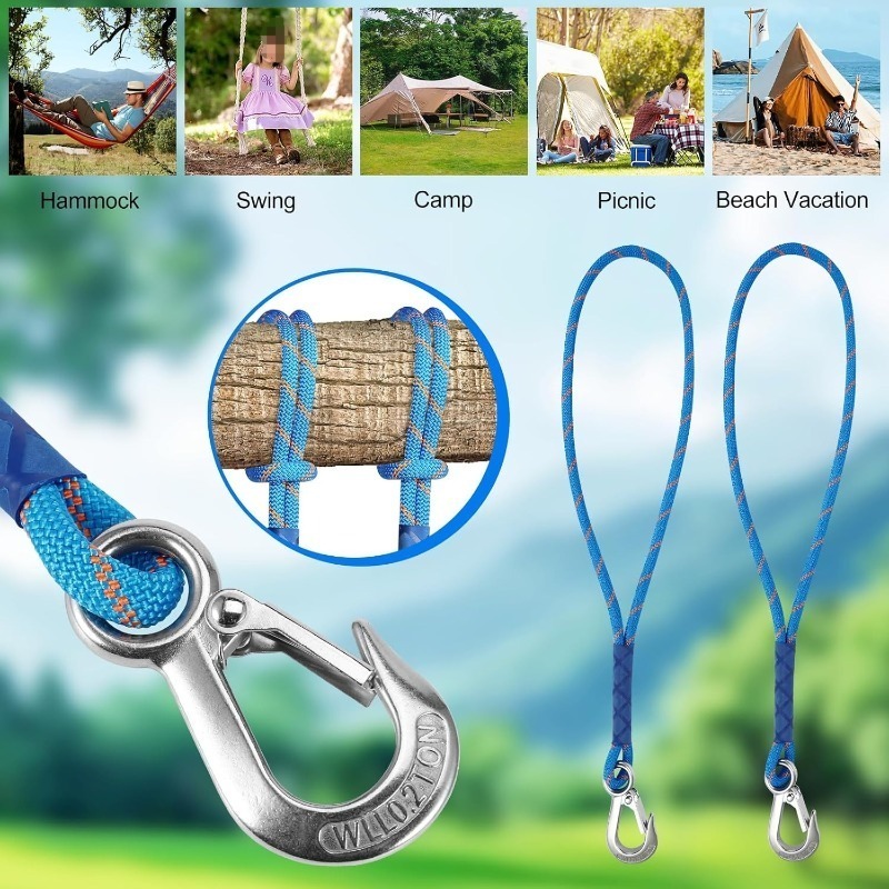 1/2 Peças de Corda de Nylon co - Outdoor Camping Canopy avaliação e preço