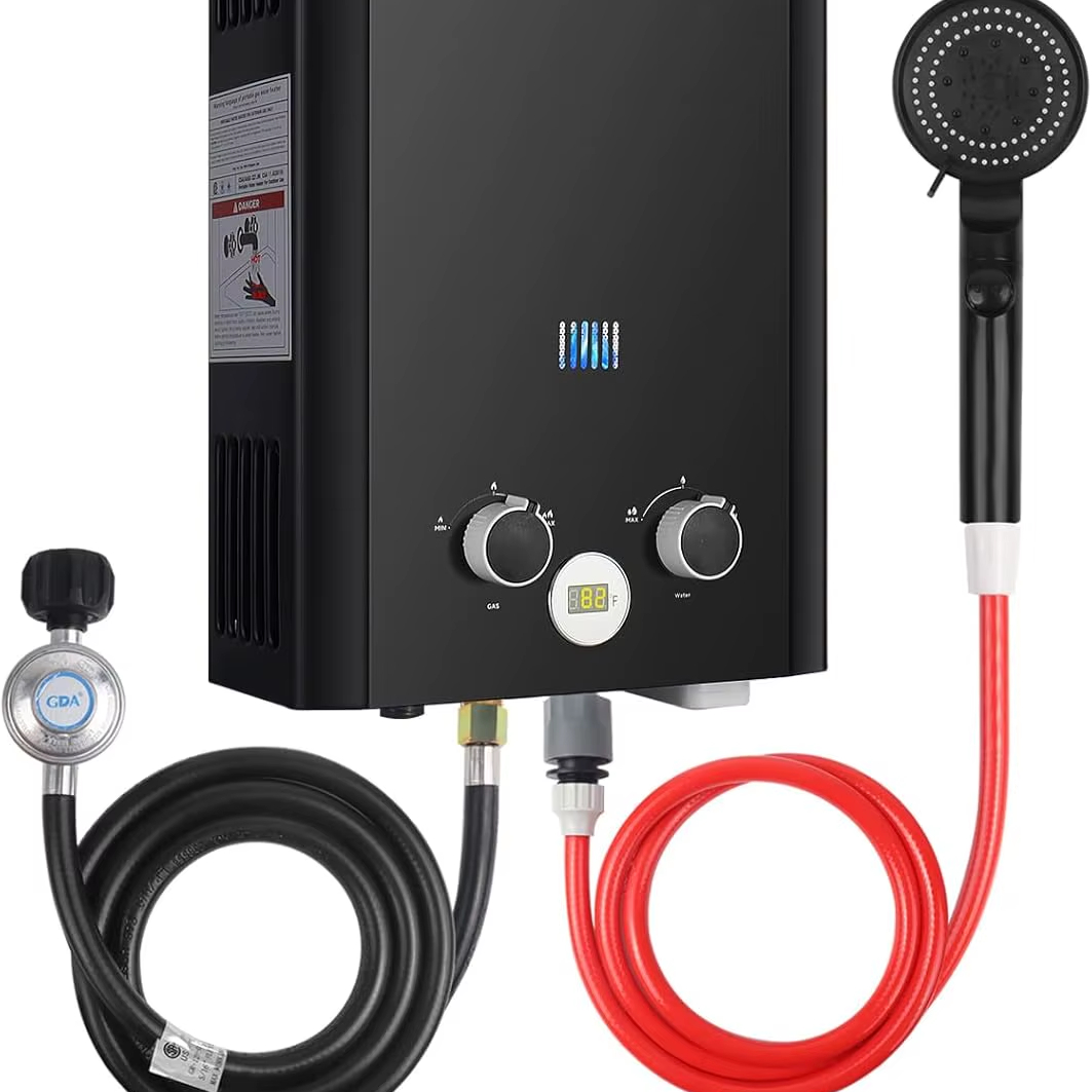 Aquecedor de Água Sem Tanque a - Outdoor Camping Hot Water Heater avaliação e preço