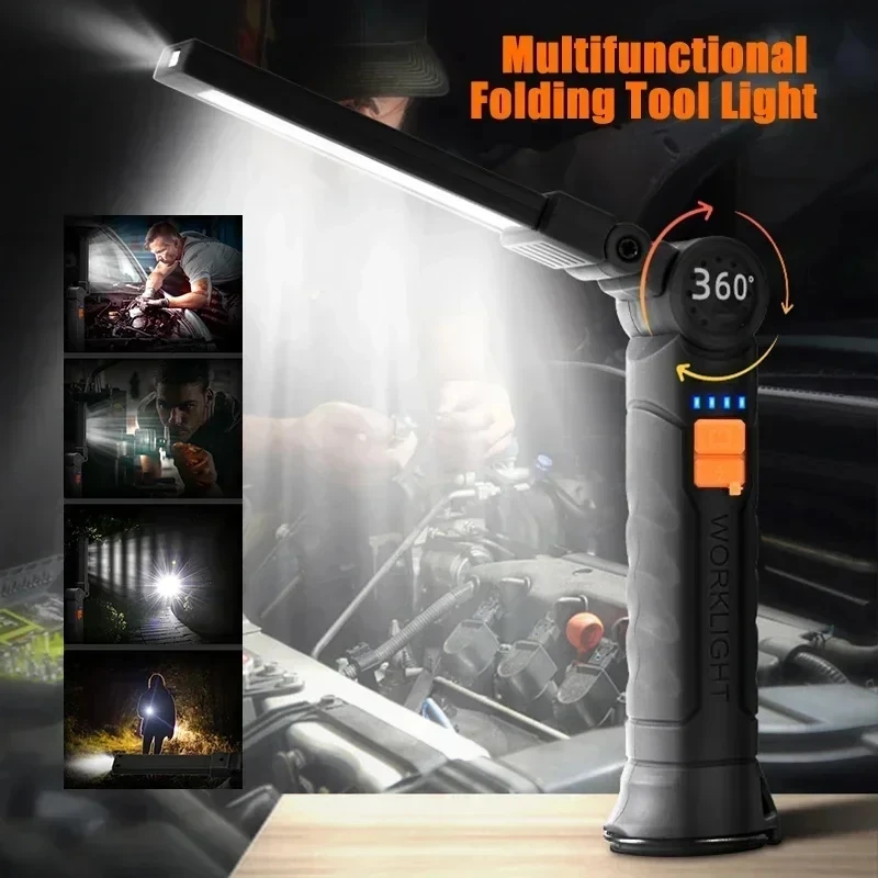 Lanterna led cob portátil usb  - Battery Outdoor Camping avaliação e preço