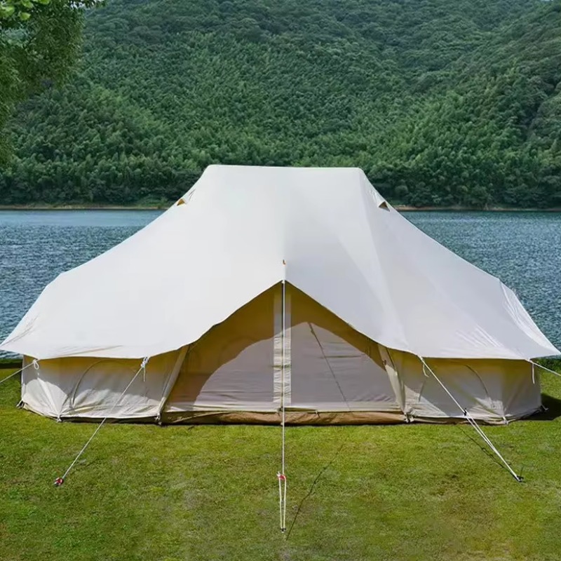 Tenda de Parede Grande de Lona - Outdoor Yurt Camping avaliação e preço