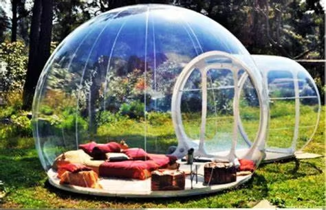 3m ao ar livre enorme brinqued - Outdoor Camping Inflatable Bubble Tent Large Diy Home avaliação e preço