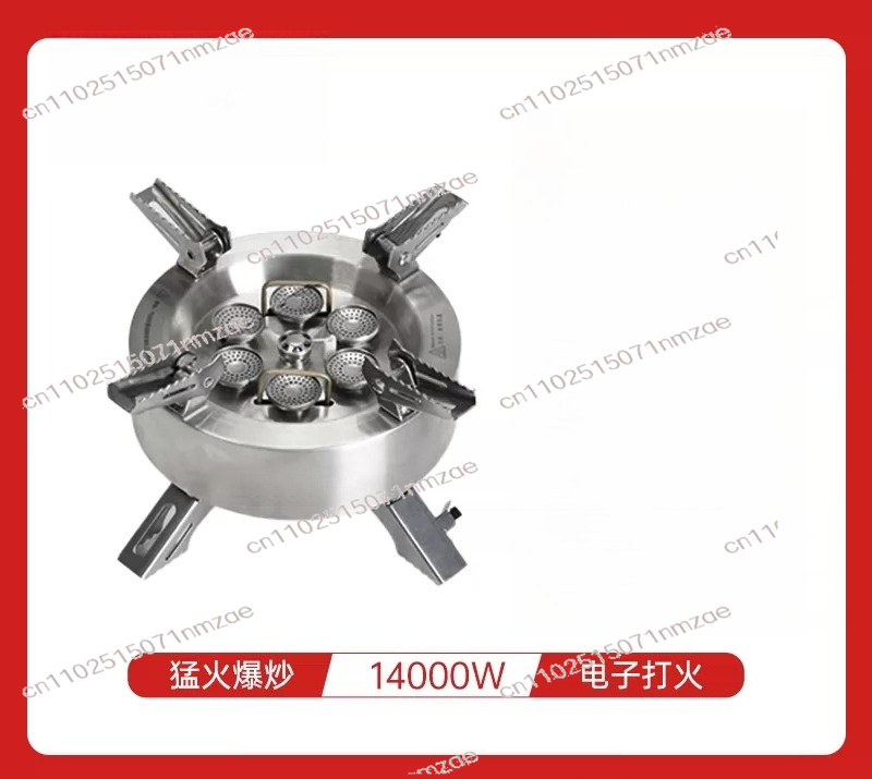 Fogão a Gás Portátil de Múltip - Outdoor Camping Gas Stove avaliação e preço
